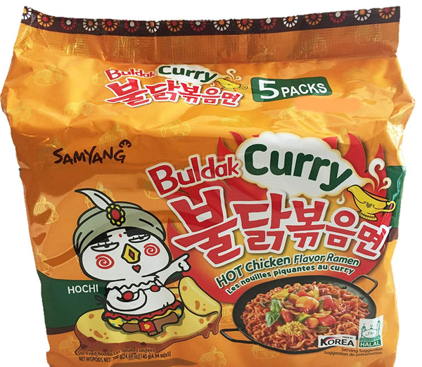 Buldak Ramen Curry (Family pack)