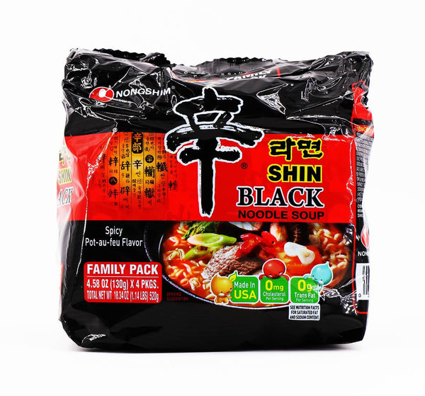 Shin Black Ramen with Beef bone Broth (Family pack)